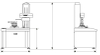  M&aacute;y đo độ nh&aacute;m của dụng cụ ph&ograve;ng th&iacute; nghiệm c&oacute; độ ch&iacute;nh x&aacute;c cao cho bề mặt 